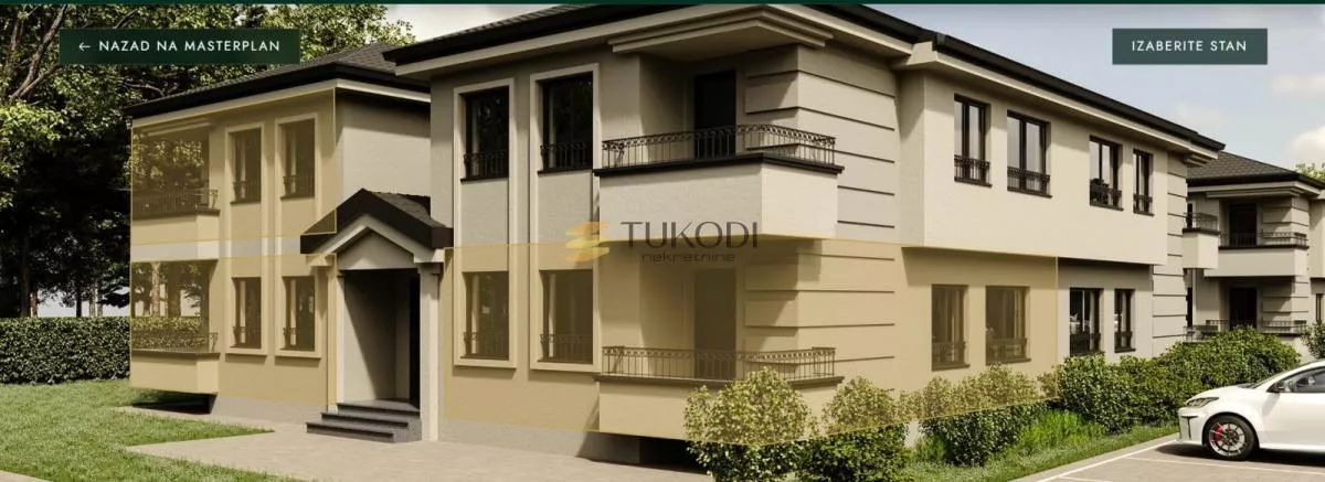 3,0 stan od 57,4 m² - Green Park Jakovo bez provizije - photo 4
